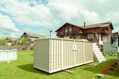 Доставка и монтаж ГРИНЛОС Погреб ДТБ 3500*2000*2000 с боковым входом через дверь с тамбуром