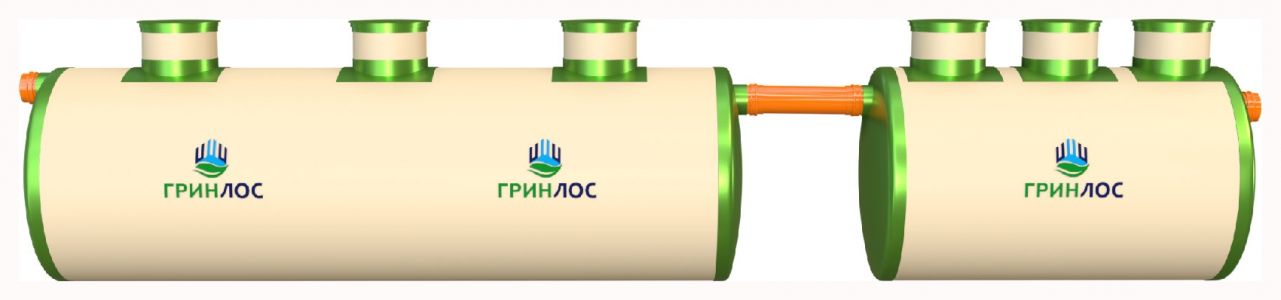 ГРИНЛОС Ливневая канализация 40-2300-2 стеклопластиковая