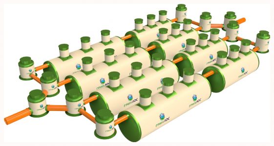 ГРИНЛОС Ливневая канализация 200-2300 стеклопластиковая