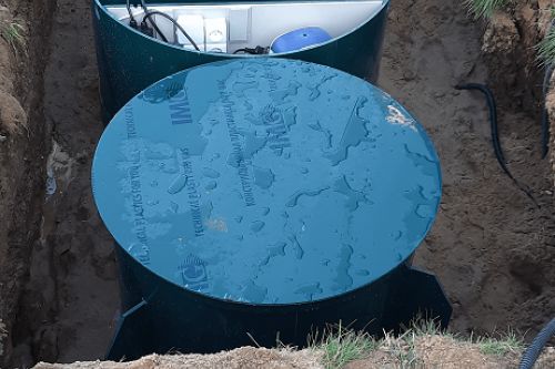 Доставка и установка ГРИНЛОС АЭРО с КНС 5 Пр Лонг + наращивание горловины