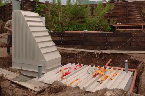 Монтаж ГРИНЛОС Погреб ДТ 3000*2000*2000 со входом через дверь с тамбуром