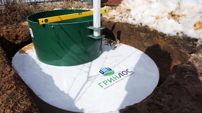 Монтаж Гринлос Аква 5 низкий корпус