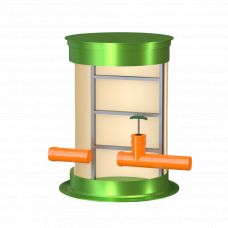 Контрольный колодец ГРИНЛОС Кн 800/1000