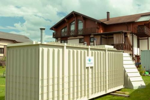 Монтаж погреба ГРИНЛОС ДТБ 5000*2000*2000 с боковым входом через дверь с тамбуром