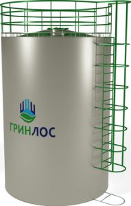 ГРИНЛОС Емкость стальная 75 м3 вертикальная наземная