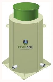 Водопроводный колодец ГРИНЛОС В 1200/2500