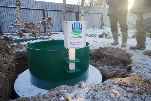 Монтаж септика ГРИНЛОС Аква 4 Пр