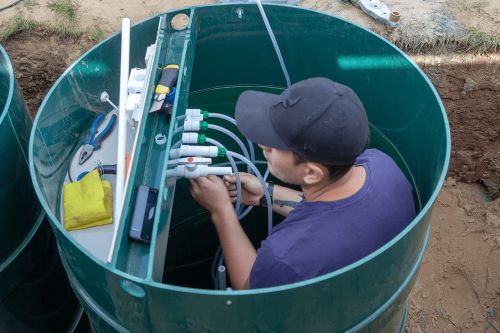 Доставка и установка ГРИНЛОС АЭРО с КНС 5 Пр Лонг + наращивание горловины