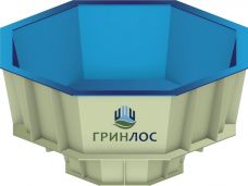 ГРИНЛОС Купель 2000*2000*1000 Восьмиугольная