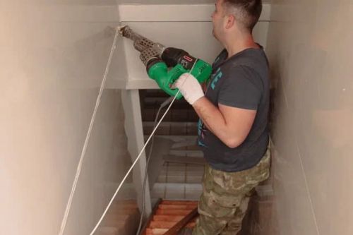 Монтаж ГРИНЛОС Погреб ДТ 3000*2000*2000 со входом через дверь с тамбуром