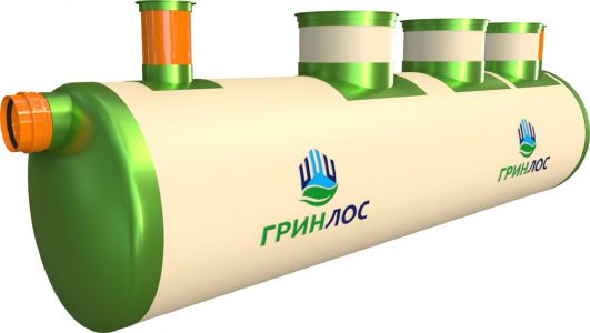 ГРИНЛОС Ливневая канализация 9-1500 стеклопластиковая