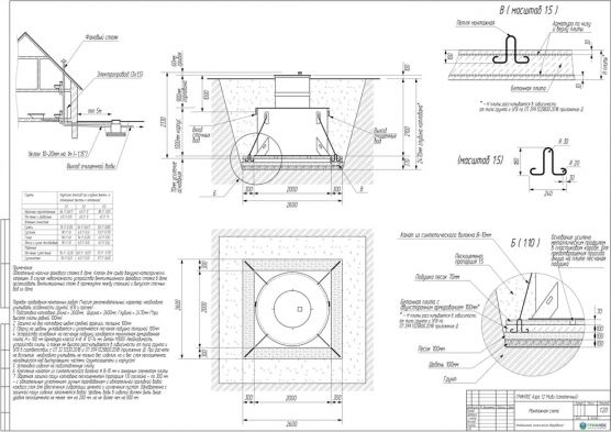 Схема монтажа ГРИНЛОС Аэро 12 Миди