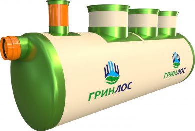 ГРИНЛОС Ливневая канализация 7-1500 стеклопластиковая