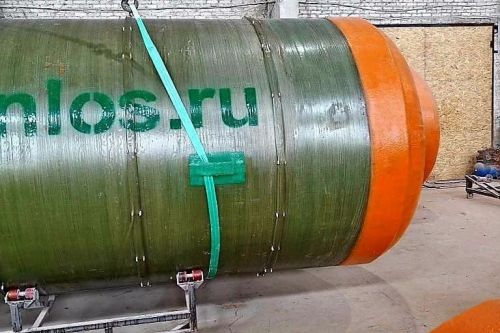 Изготовление и отгрузка стеклопластиковой емкости ГРИНЛОС для СНТ «Мосфильм-2»