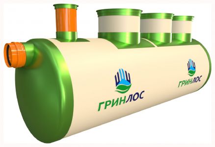 ГРИНЛОС Ливневая канализация 7-1500 стеклопластиковая