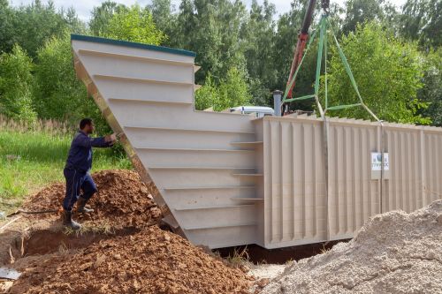 Доставка и установка ГРИНЛОС Погреб ЛКТ 4500*2000*2000 со входом через люк с тамбуром