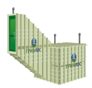 Гринлос Погреб ДТ 3000*1500*2000