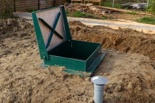 Установка ГРИНЛОС Погреб ЛС 2000*2000*2000 со входом через люк