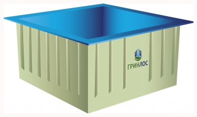 ГРИНЛОС Купель 1500*1200*1500 Прямоугольная