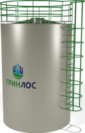 ГРИНЛОС Емкость стальная 40 м3 вертикальная наземная