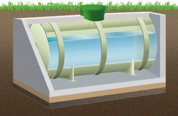Резервуар горизонтальный подземный ГРИНЛОС