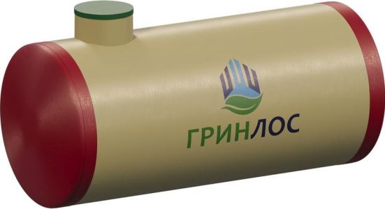 Гринлос Пожарный резервуар 45-2500 стеклопластиковый